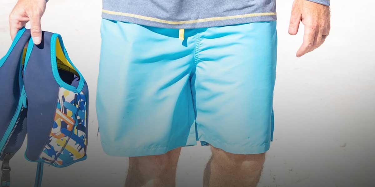 Men's Swim Trunks with Compression Liner – DryFins